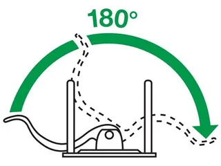 Ordner Leitz 1072 A3 77mm staand karton gewolkt zwart - 4