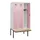 locker met bank,HxBxD 1950x900x815mm,3vak,vak B 300mm,cilinderslot