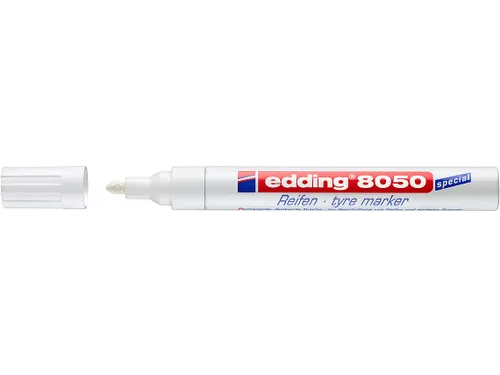 Viltstift edding 8050 Banden rond 2-4mm wit