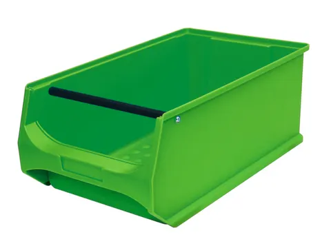 Zichtbak Grip 200x300x500mm Pp Met Draaggreep Groen