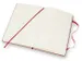 Notitieboek Moleskine large 130x210mm blanco hard cover scarlet red