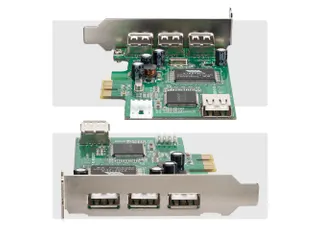 4-poort PCI Express Low Profile High Speed USB-kaart - 8