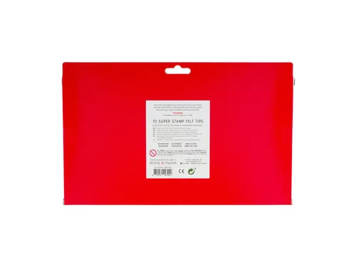Stempelstift Bruynzeel Kids Super Stamp assorti 10 stuks