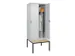 locker voor scheiding van kleding,HxBxD 2120x800x815mm,2vak