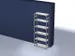 rayonnage modulaire,rayonnage départ,HxlxP 2500x1060x435mm