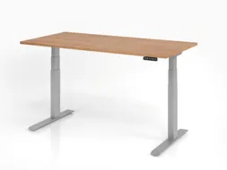 Elektrisch in hgte vst. zit-sta-bureau,HxBxD 640-1290x1600x800mm