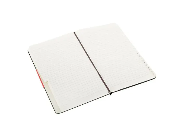 Adresboek Moleskine Large 130x210mm hard cover lijn zwart
