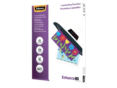 Lamineerhoes Fellowes A3 Mat 80 Micron