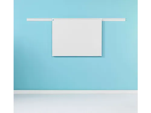 Smit Visual whiteboard Partnerline rail 90x120cm emaille