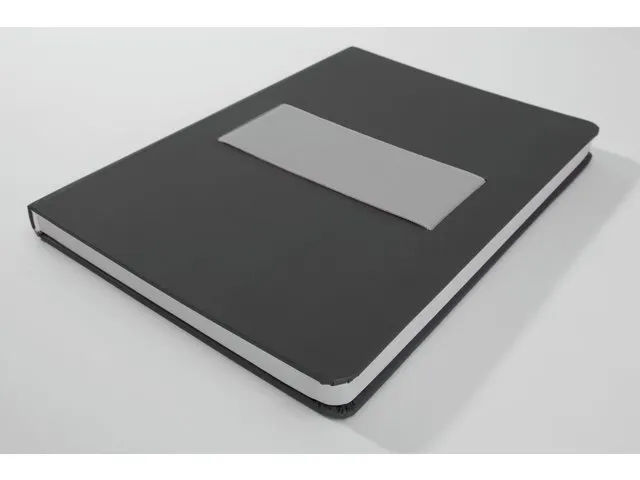 Carnet Sigel Linescape Neo A5 gris foncé/gris clair à couverture rig