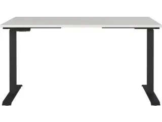 Elektrisch ihv bureau,HxBxD 720-1200x1400x800mm,blad lichtgrijs - 2