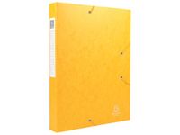 Elastobox Cartobox 4 cm geel kwaliteit 7/10e