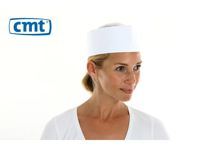 CMT fouragemuts non-woven viscose Wit kroon 1000 stuks