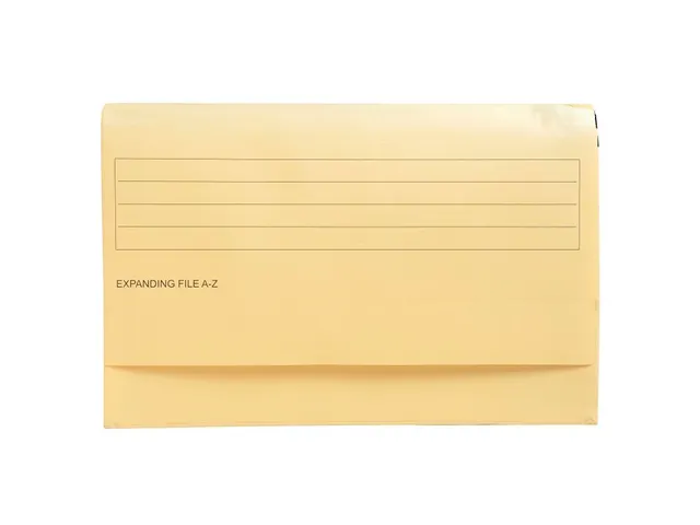 Sorteermap karton A-Z ivoor