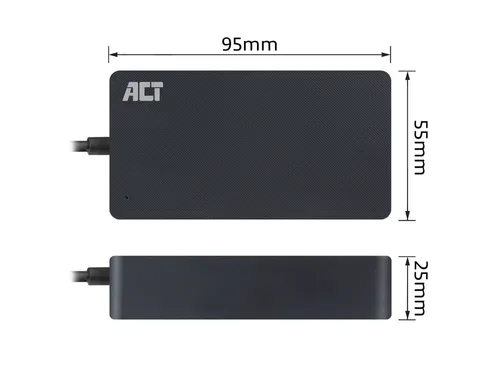Laptop Oplader ACT Compact universeel 65W