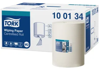 Tork 100134 Wiping Centerfeed Poetspapier Advanced 1-laags wit - 1