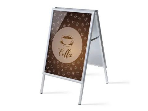 Stoepbord A1 complete set met print "Coffee"