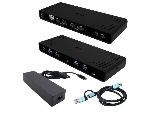 Universal Dual 4K Display Docking Station + Power Delivery 85W