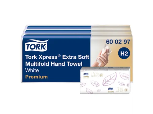Tork 600297 Xpress Multifold Handdoek Premium H2 Extra zacht 700 vel