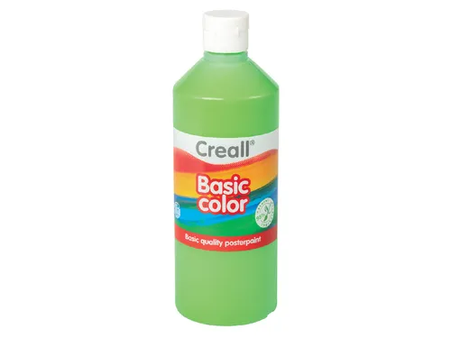 Plakkaatverf Creall basic lichtgroen 500ml