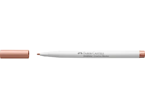 Marker creatief metallic Faber-Castell Goldfaber 1.5 copper cabana (kl