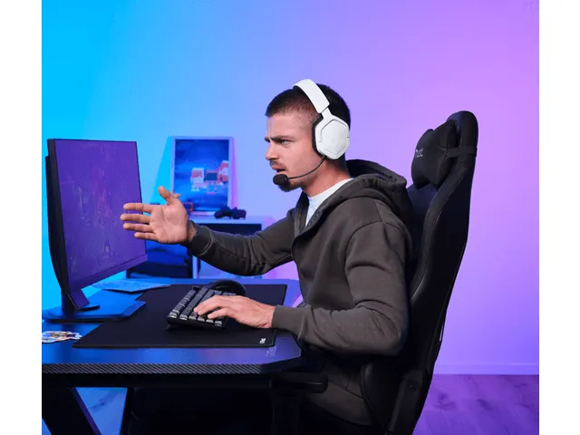 Trust GXT493W Carus Gaming Headset 25491 draadloos Wit over-ear