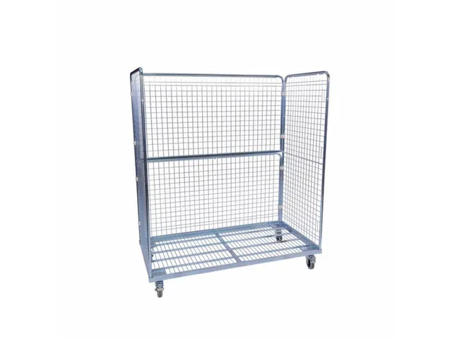 rolcontainer,draagverm. 500kg,HxLxB 1820x1600x800mm,nuttige H 1620mm