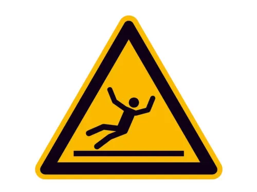 Waarschuwingsbord,V. Binnen/Buiten,Waarschuwing V. Uitglijden