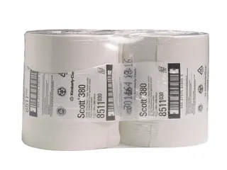 Scott 380 Midi Jumbo Toiletrol 8511 2-Laags 380 Meter Recycled - 1