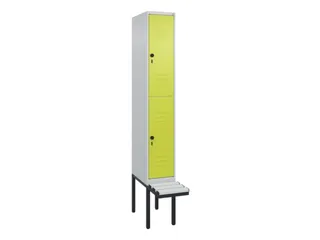 Dubbeldekse dekenkist,HxBxD 2120x300x815mm,1x2vak.,vak B 300mm - 1