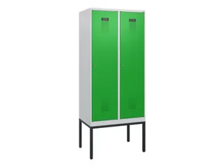 schoollocker,HxBxD 1950x800x500mm,2vak,vak B 400mm,cil.-slot - 2