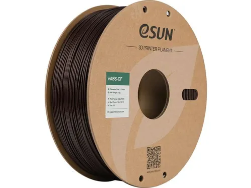 eSUN 3D printer Filament eABS-CF 1,75mm Donker Rood 1kg