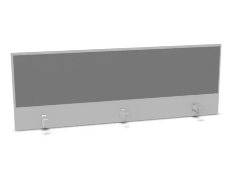 opzetpaneel bureau aanbouw achter MP-lichtgrijs BN8078-grijs 1600mm