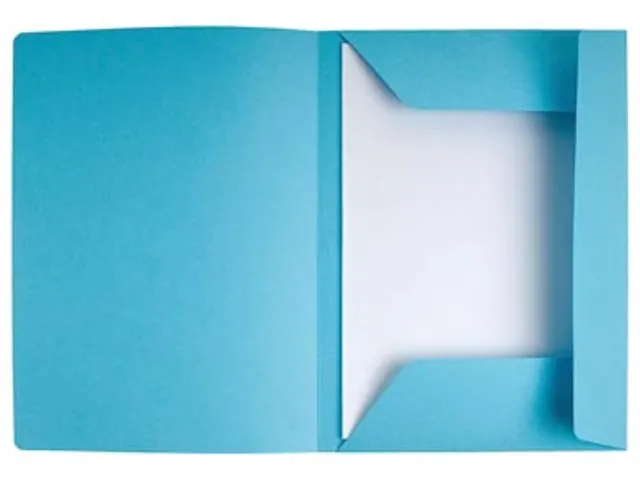 Dossiermap Jura Lichtblauw A4 3 kleppen