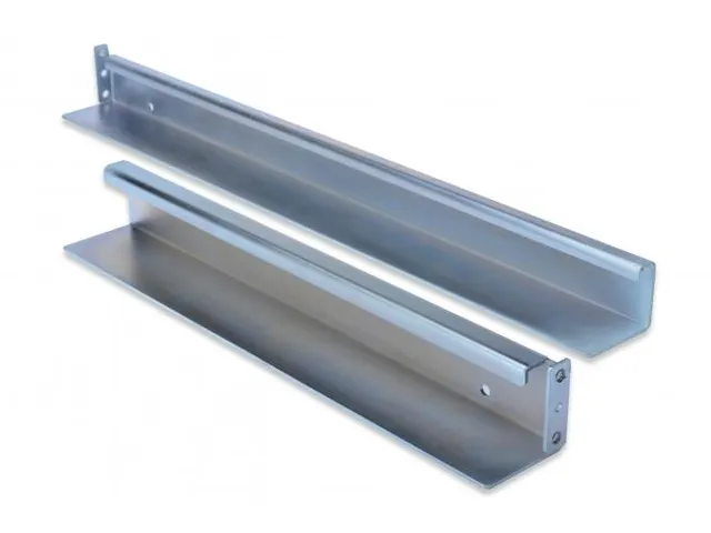 L-Support Glijrails Voor 483mm 19'' Serverkasten van 500-750mm Diep
