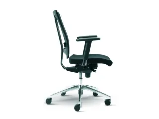 Nowy Styl Bureaustoel Rugleuning met netbekleding Zwart - 5