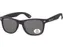 Zonnebril Montana met smoke gepolariseerd glas zwart