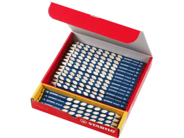 Potlood STABILO Easygraph grafiet 321 HB classpack 48 stuks