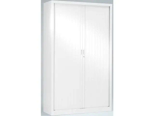 Roldeurkast, hoogte 69,5 cm, wit