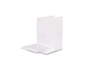 Boekensteun MAUL acryl 16x15x21cm set 2 glashelder - 8