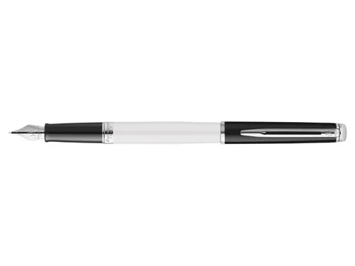 Vulpen Waterman Hémisphère Colour Blocking black en white CT fijn
