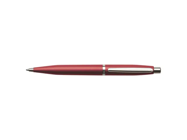 Balpen Giftset SHEAFFER VFM G9403 excessive red chrome plated F met A6