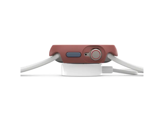 Case Eclipse Apple Watch Series 9/8/7 41mm steen rood screenprotector