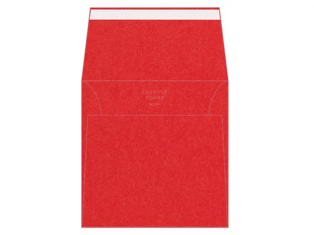 Envelop 170x170mm Cherry Rood 120 Gram 250 Stuks