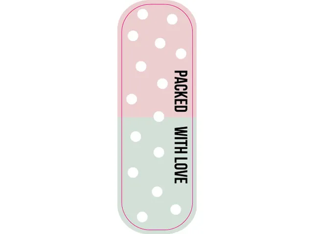 Sluitzegel op Rol 35mm Packed With Love