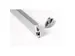 Roll-Banner Triangle 100x220cm 1 Voet Zilver