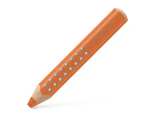 Kleurpotlood Faber-Castell Grippy XXL Jumbo Worteloranje. - 2