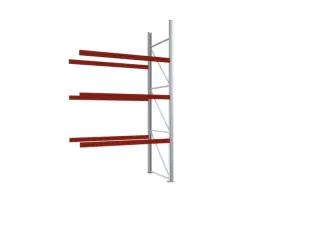 palletstelling,aanbouwveld,HxBxD 3300x1910x1100mm,vakl. 2250kg - 2