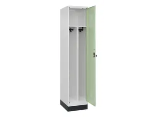 locker voor scheiding van kleding,HxBxD 1950x400x500mm,1vak - 1