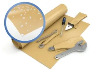 Verpakkingspapier Kraft Met Wax 1000mmx632mtr 95g/m2 Bruin Rol - 3